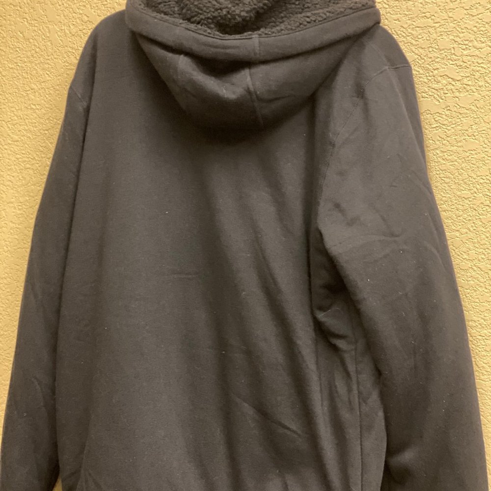 Heavy, Winter, Black, Hoodie Jacket - Picture 2 of 6